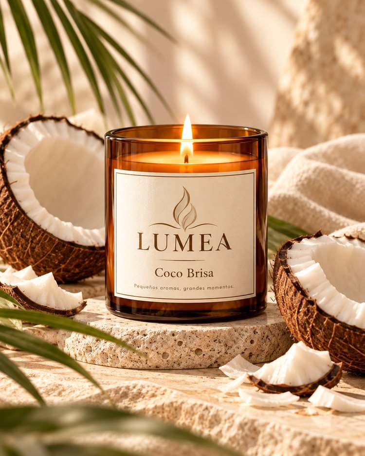 Vela aromática Coco Brisa